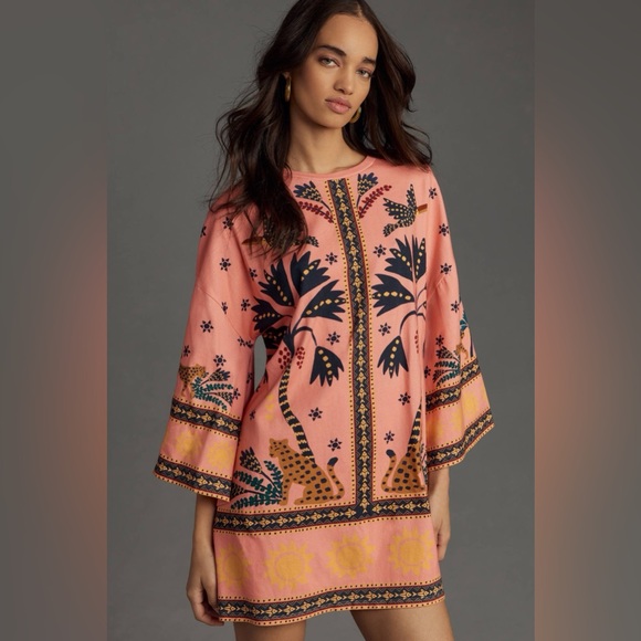 NWT Farm Rio Mini Shift Dress - Picture 3 of 14